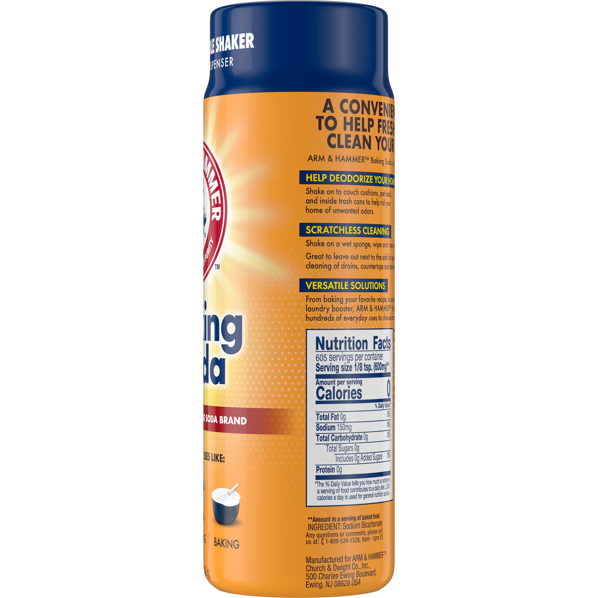 Arm & Hammer Baking Soda Shaker, 12 oz.