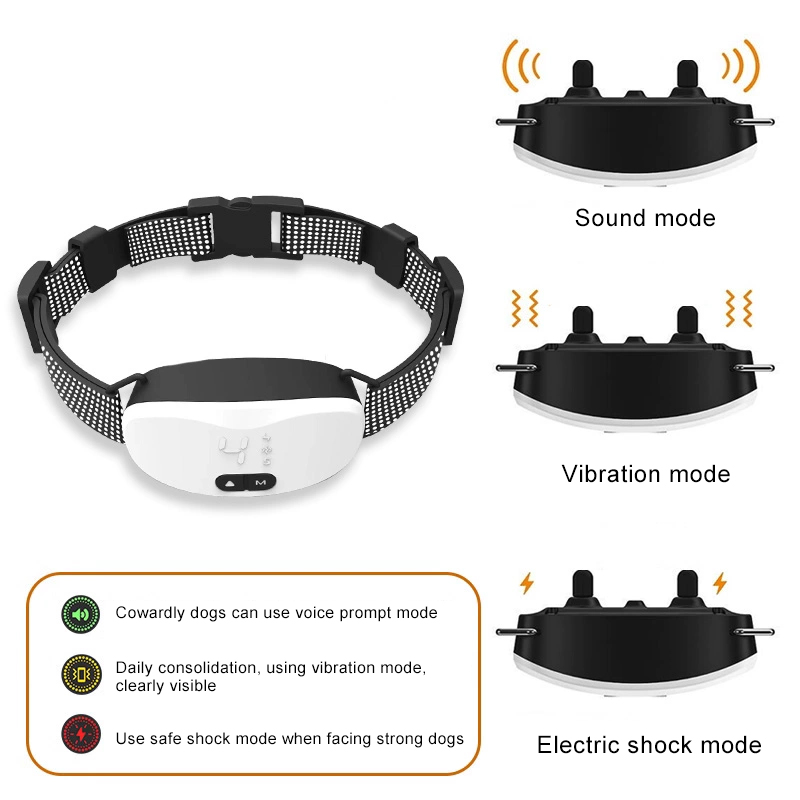 Waterproof Color ScreenStop Barking Anti Bark Dog Collar home E-Collar Dog Training Affordable