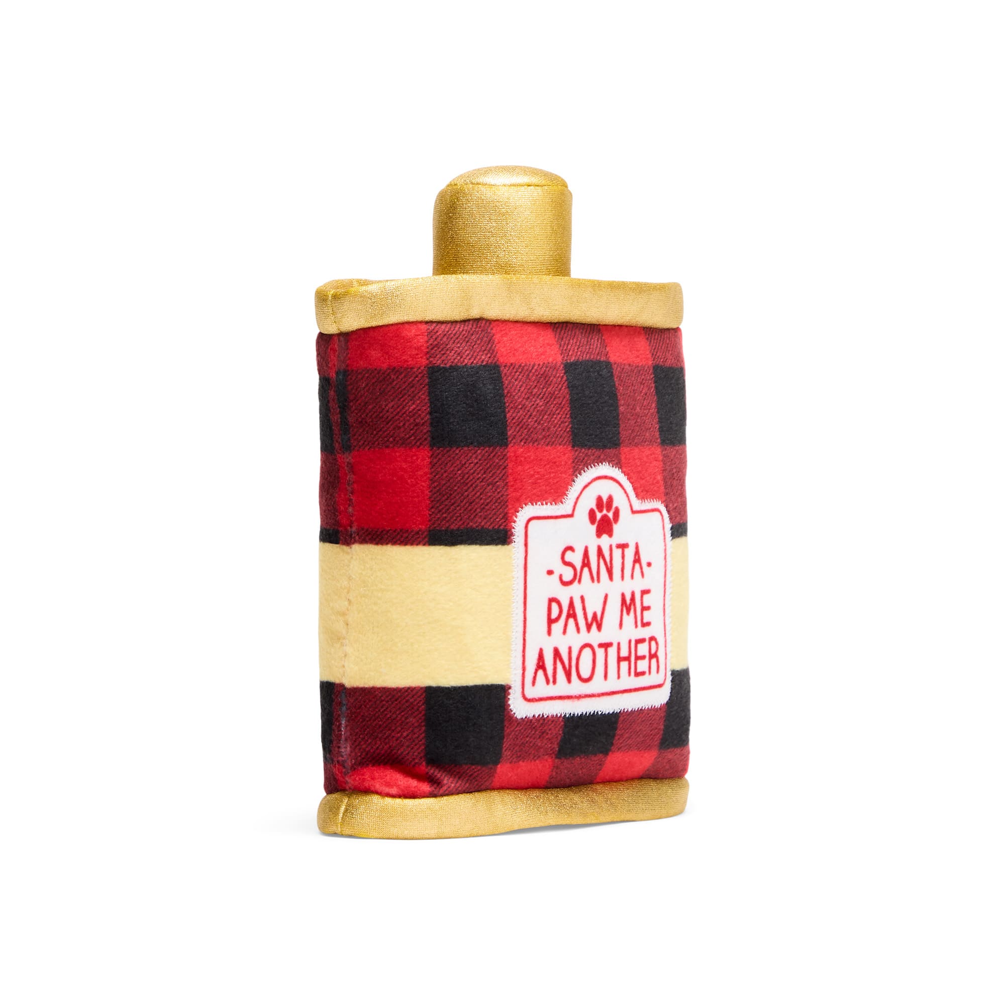 Merry Makings Plush Flask Dog Toy, Small