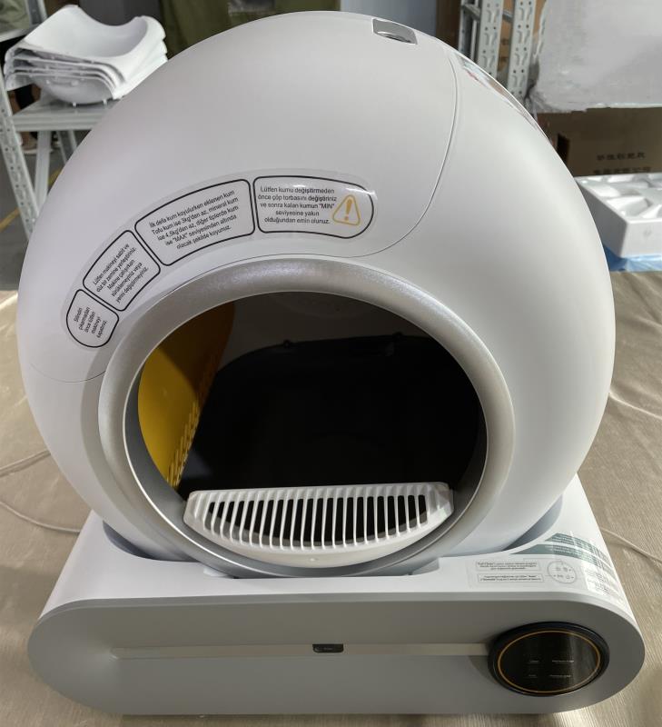 Warehouse Lowest Price Automatic Litter Box Spare Parts Anti Splash Filter Litter Box For Cats Automatic Cat Toilet Litter Box