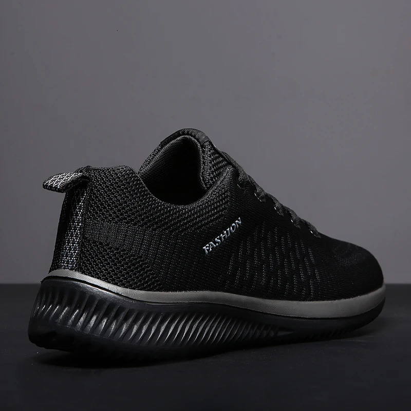 Men Running Walking Knit Shoes Fashion Casual Sneakers Breathable Sport Athletic Lightweight Men Sneakers Casual Shoes 241125