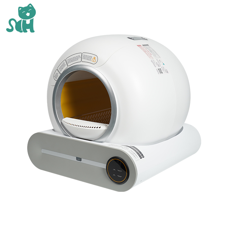 New Washable Silo Deodorant Smart Pet Toilet Infrared Induction Remote Control Large Capacity Closed Cat Litter Box