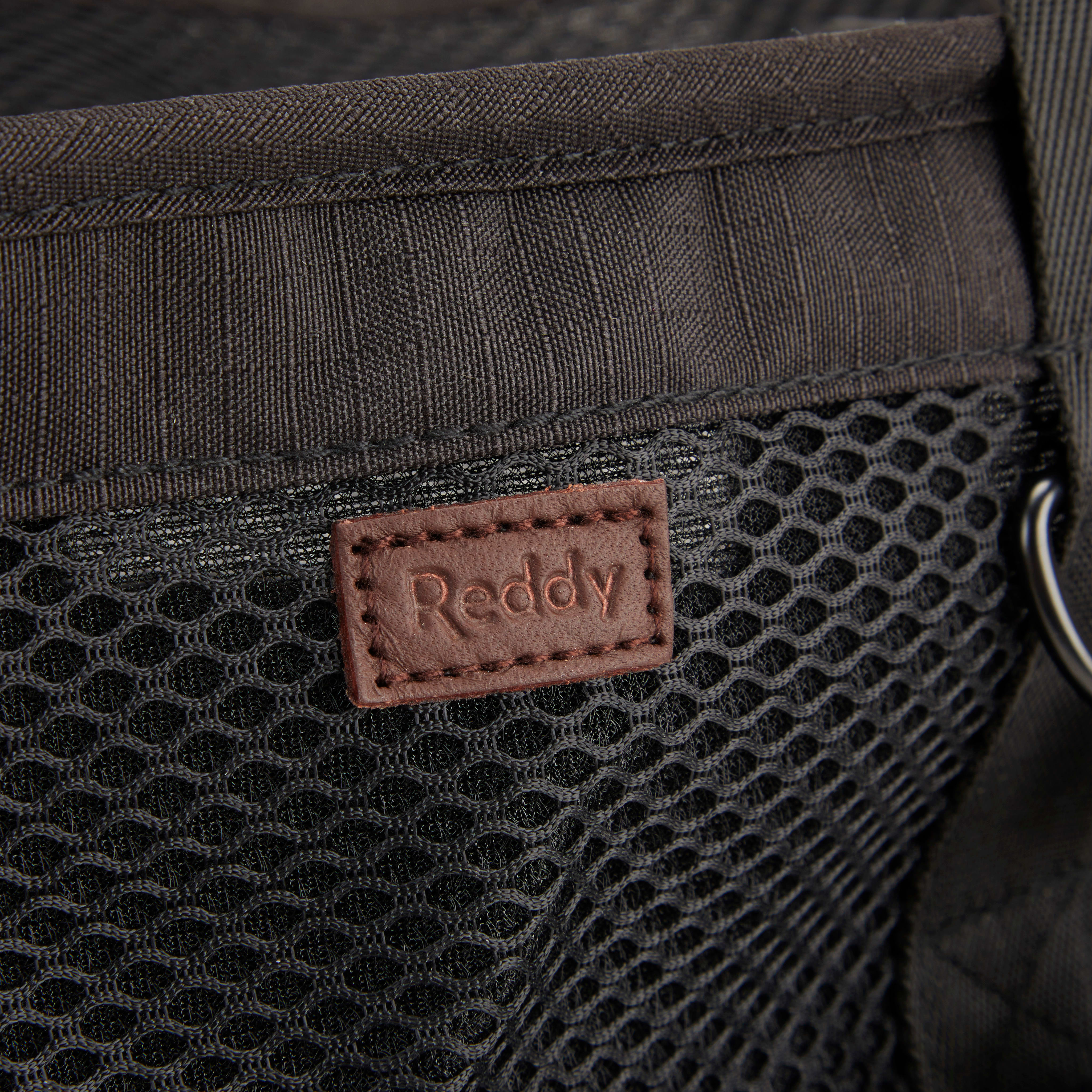Reddy Black Canvas Dog Carrier Tote Made With Recycled Materials, Small