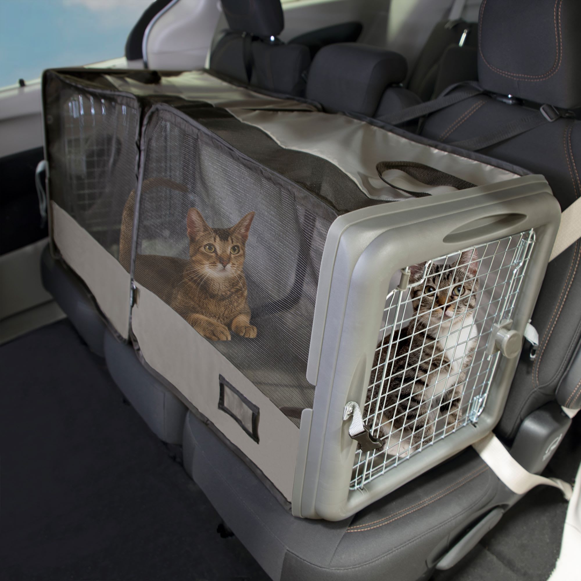 Kitty City Car Seat Pet Crate for Cats