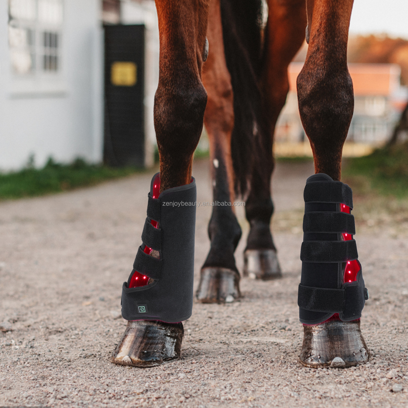 2024 Pet Muscle Pull Wound Recovery 660nm 850nm Horse Leg Therapy Wrap Portable Light Therapy LED LIGHT THERAPY