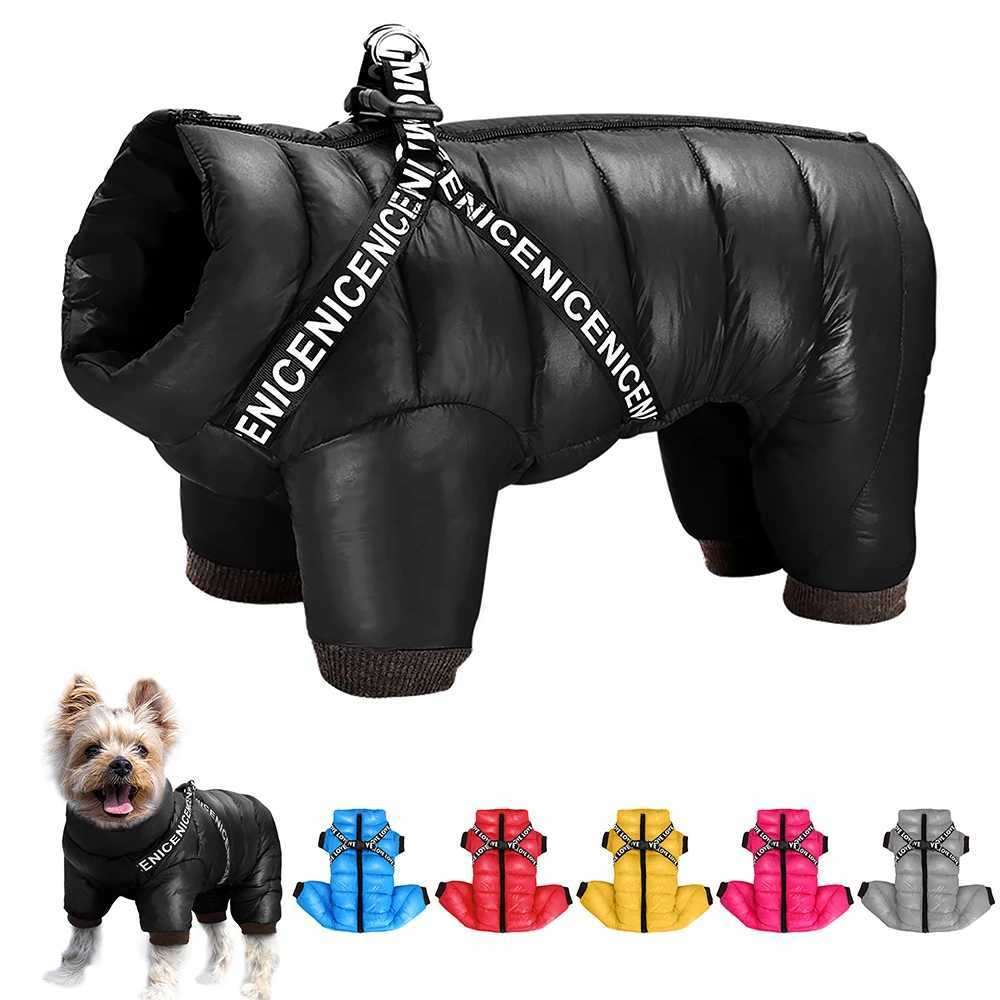 Winter Pet Dog Clothes Super Warm Dog Jacket Coat Waterproof Small Medium Large Dogs Pet Clothing Jumpsuit For French BulldogXJ241125
