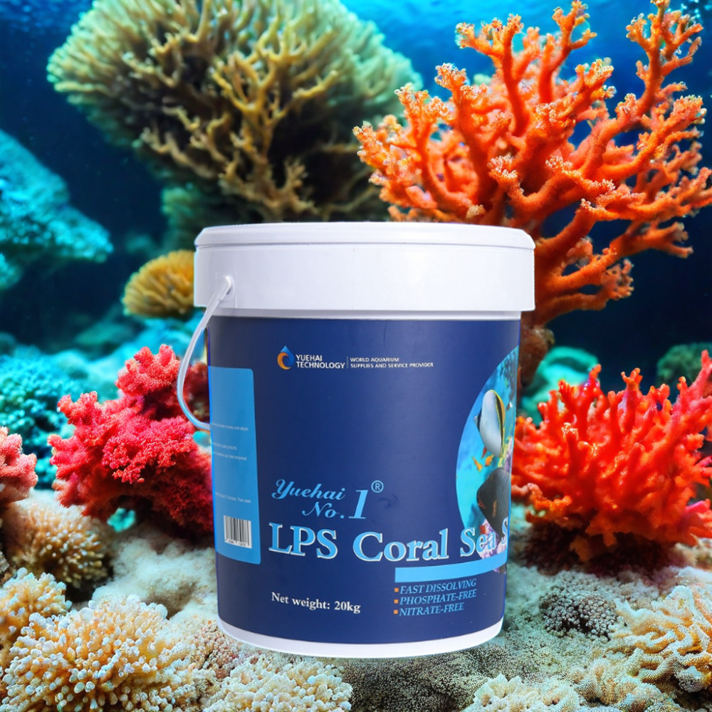 artisanal red sea coral pro salt 20KG box package 25KG Bag package LPS Coral Reef Sea Salt