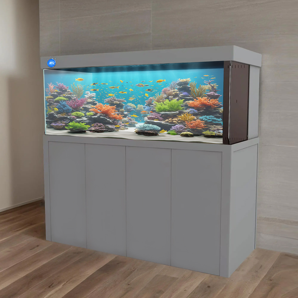 Wholesale New Style Clear Glass Fish Tank Aquarium Tank with cabinet and Aquariums and accessories