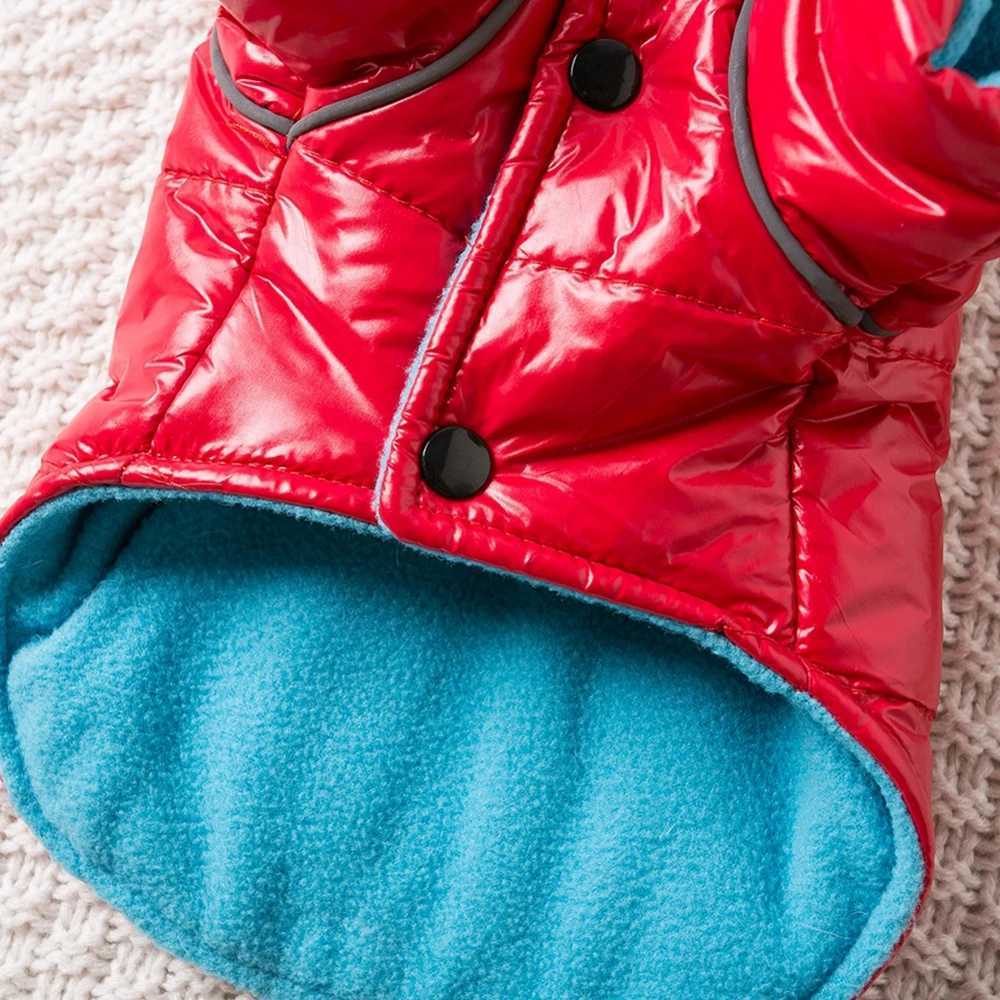 Winter Warm Dog Clothes Bright Color Jacket Waterproof Puppy Dog Coat for Small Medium Dog Chihuahua French Bulldog Pet ClothingXJ241125