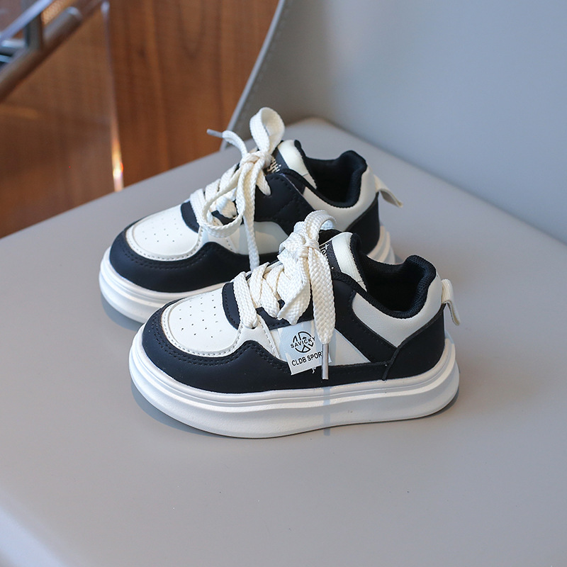 Baby Kid's Fashion Sneakers Tennis Four Seasons Classic Sports Shoes Toddlers Girls and Boys Casual Sport Board Trainers Shoes Sizes 21 - 30