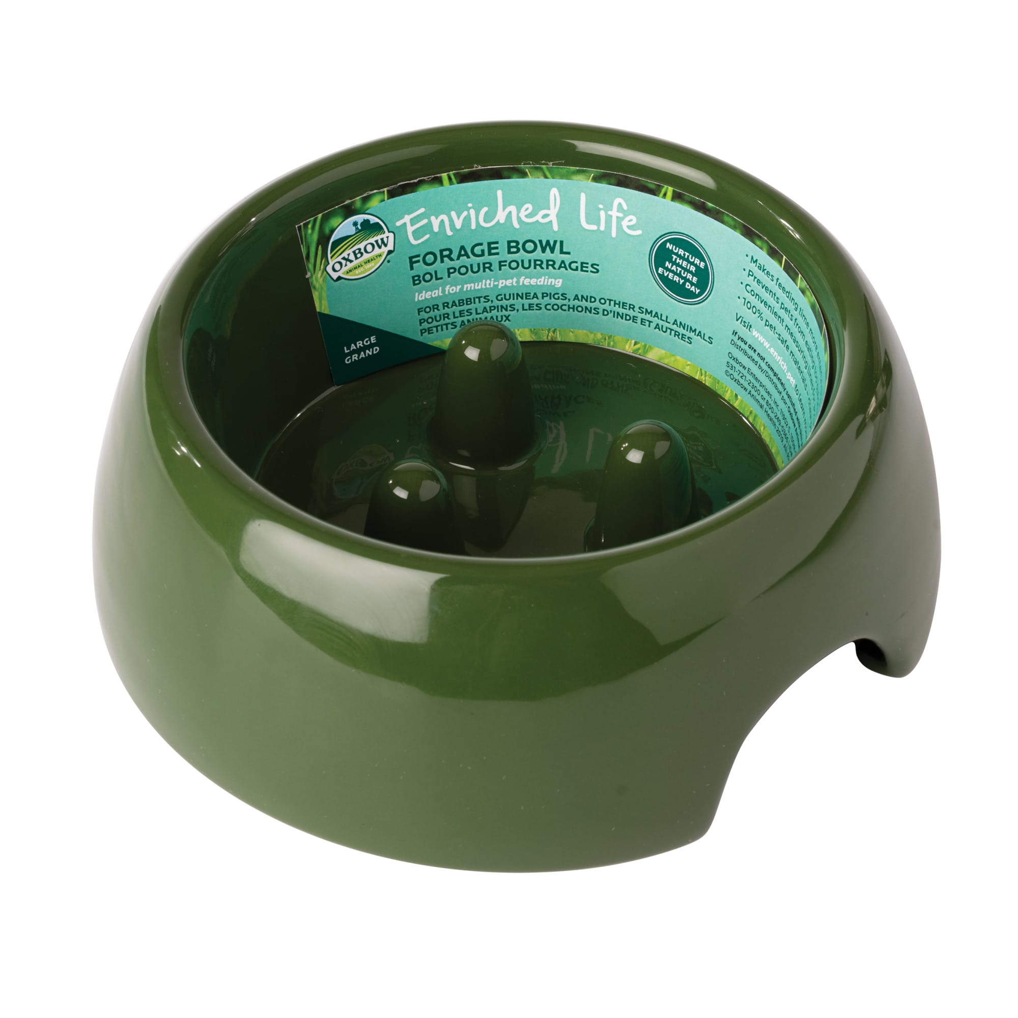 Oxbow Enriched Life Forage Bowl, Large