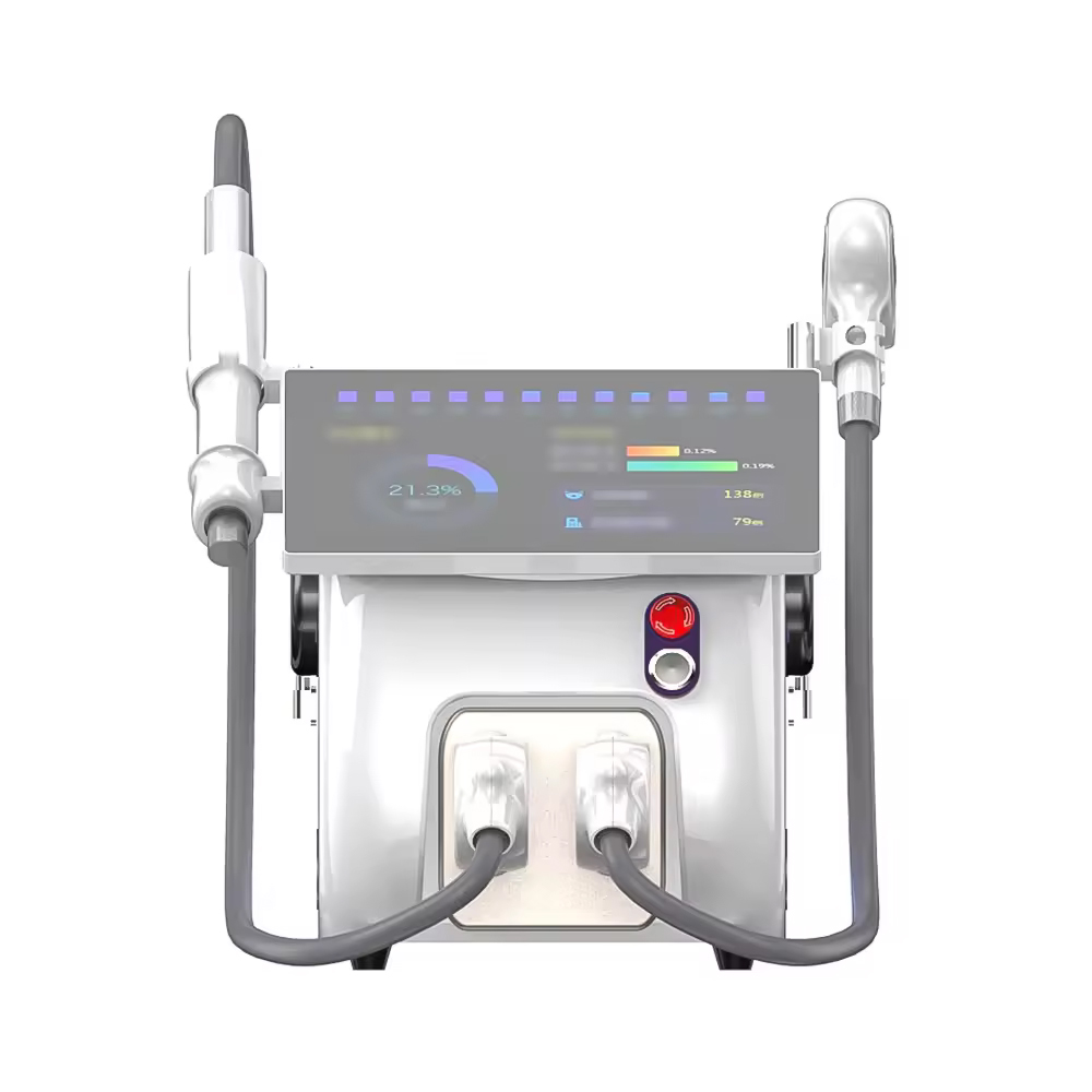 Advanced 2 in 1 808nm Diode Laser & Picosecond Laser Skin Rejuvenation Hair Removal Tattoo Washing Skin Carbon Peeling Beauty Instrument