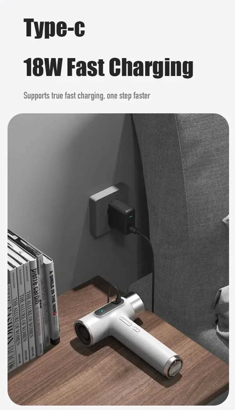 New super portable USB charging wireless hair dryer 100000RPM high wind power supply wireless cold/hot air negative ion 2600mAh Type-C W241125