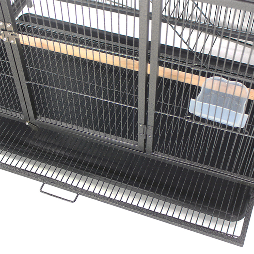 Canary Cage Double Stack Large Breeding Bird Parrot Cages With Wheels