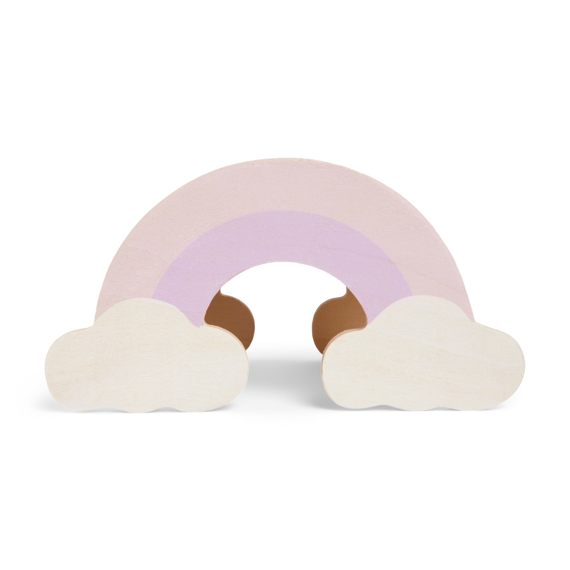 EveryYay Rainbow Wooden Hideaway for Small Animals, Medium