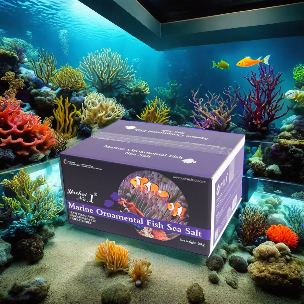 OEM Service for Aquarium Marine Saltwater Fish Tank Glass Reef Coral Sea Salt Stocked Feature