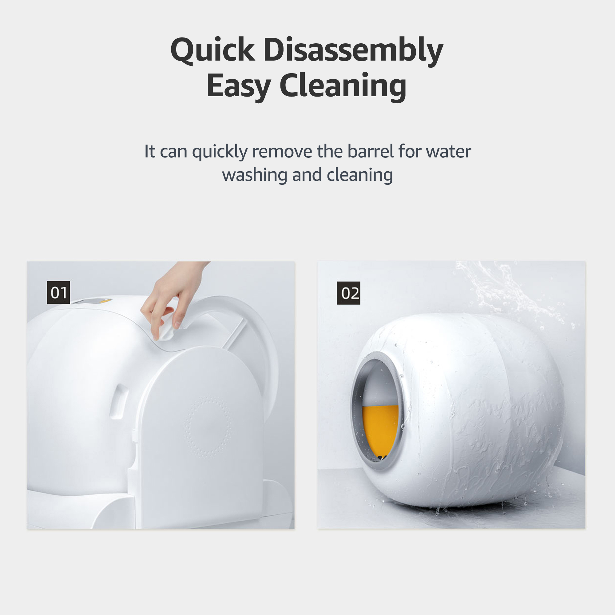 Max Smart App Control Litter Box Automatic Cat Toilet Box With Wifi App