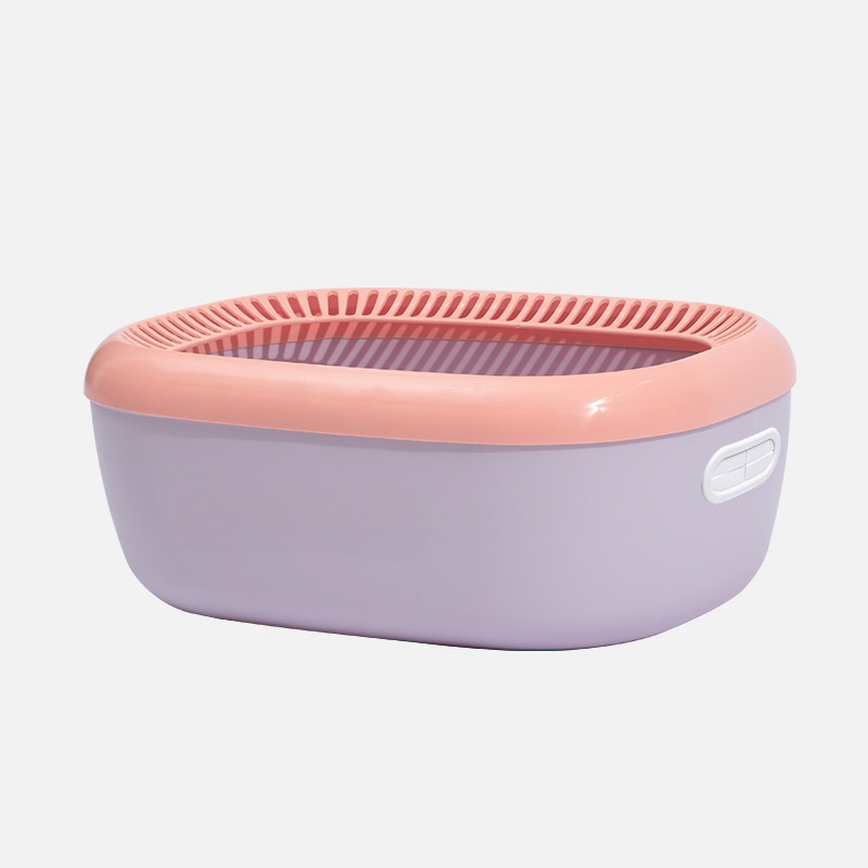 MMG Large Cat Litter Box Convenient High Capacity Separate Design Easy Clean Plastic Easy Clean Cat Litter Box