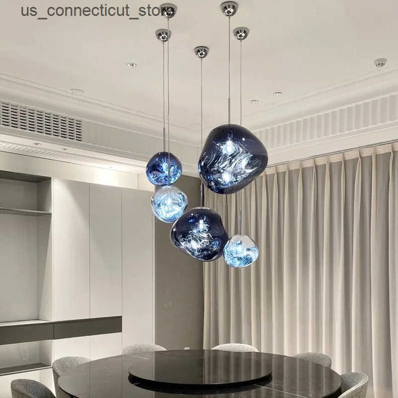 Pendant Lamps Modern Lava LED Pendant Lights Lighting LOFT Living Room Bedroom Decoration Hanging Lamp Suspension Luminaria Cafe Light Fixture L240910