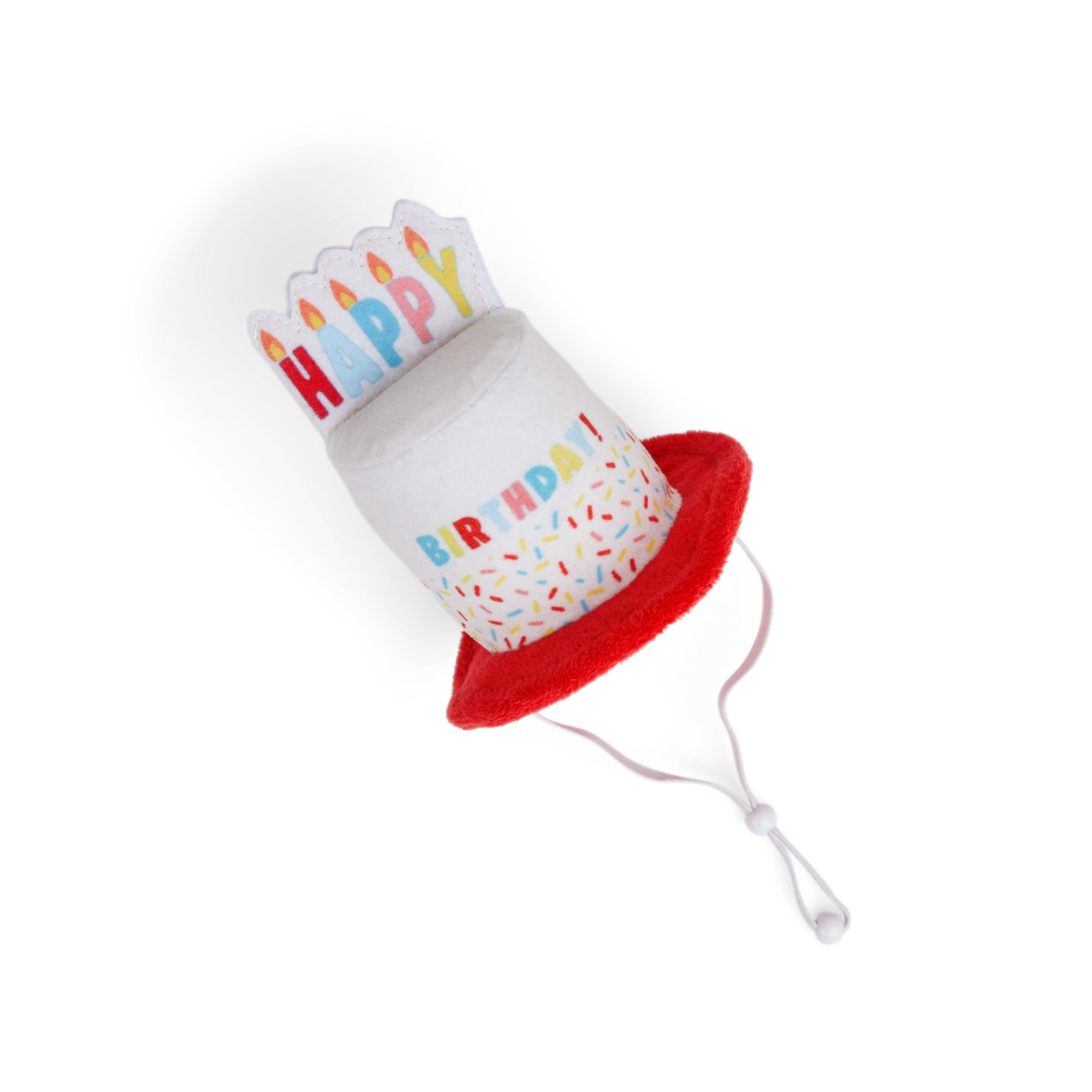 YOULY Birthday Cake Dog Hat, Large/X-Large