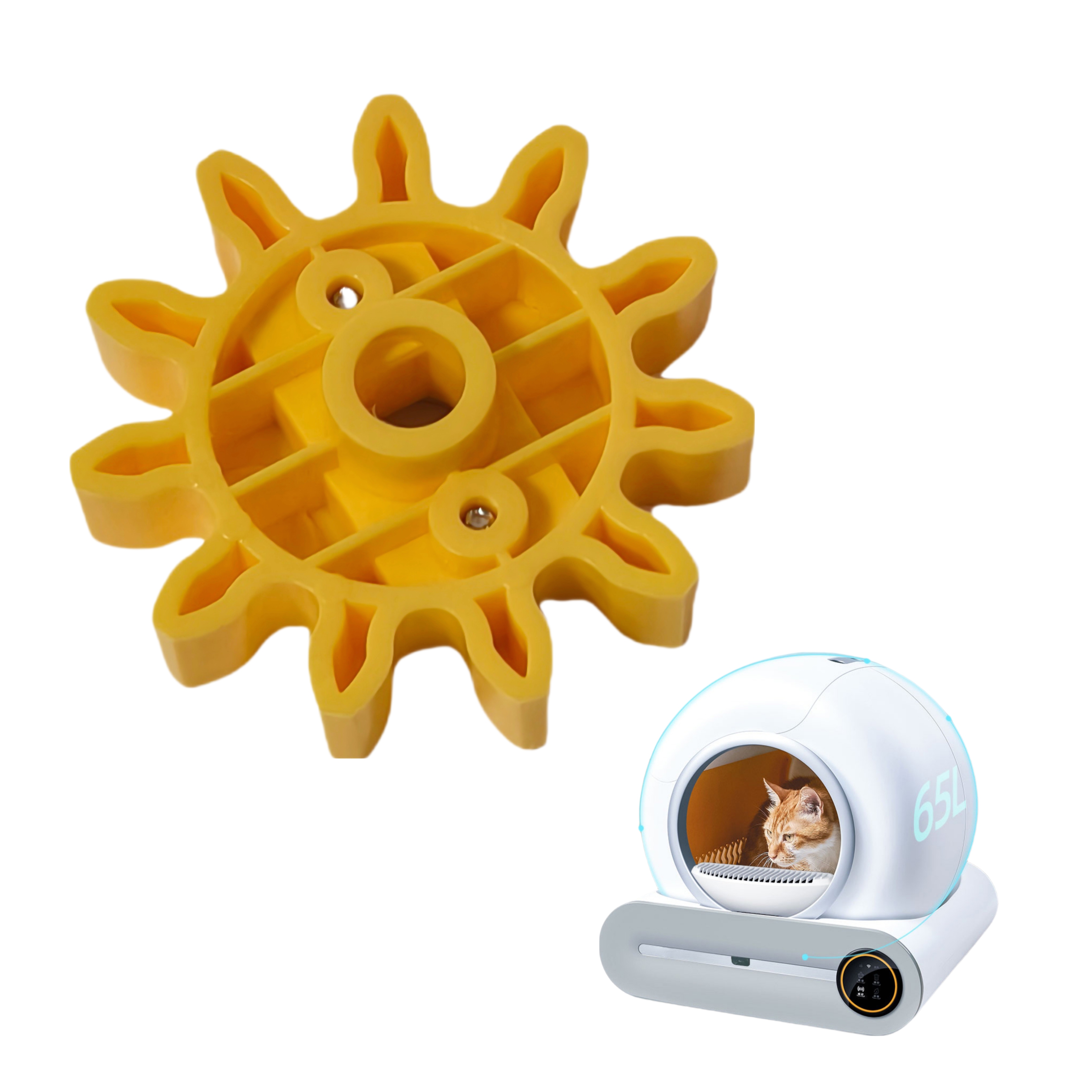 Replace maintenance the motor accessories electric pet furniture self-cleaning smart automatic cat litter box