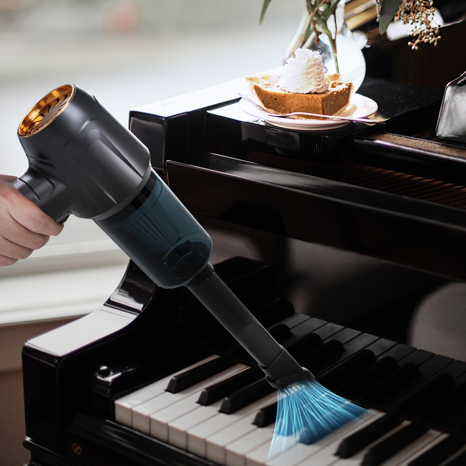 Portable Car Vacuum Cleaner with Strong Suction Power