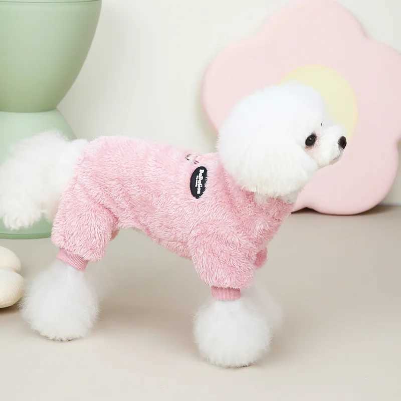 Fleece Pet Clothes for Small Medium Dogs Jumpsuit Puppy Vest French Bulldog Yorkie Clothing Chihuahua Pug Jacket Dog SuppliesXJ241125
