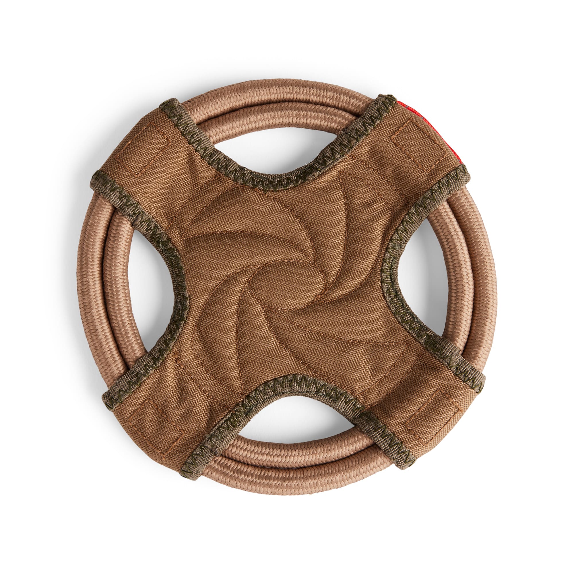 Reddy Tan On-the Go Rope Flyer Dog Toy, Small