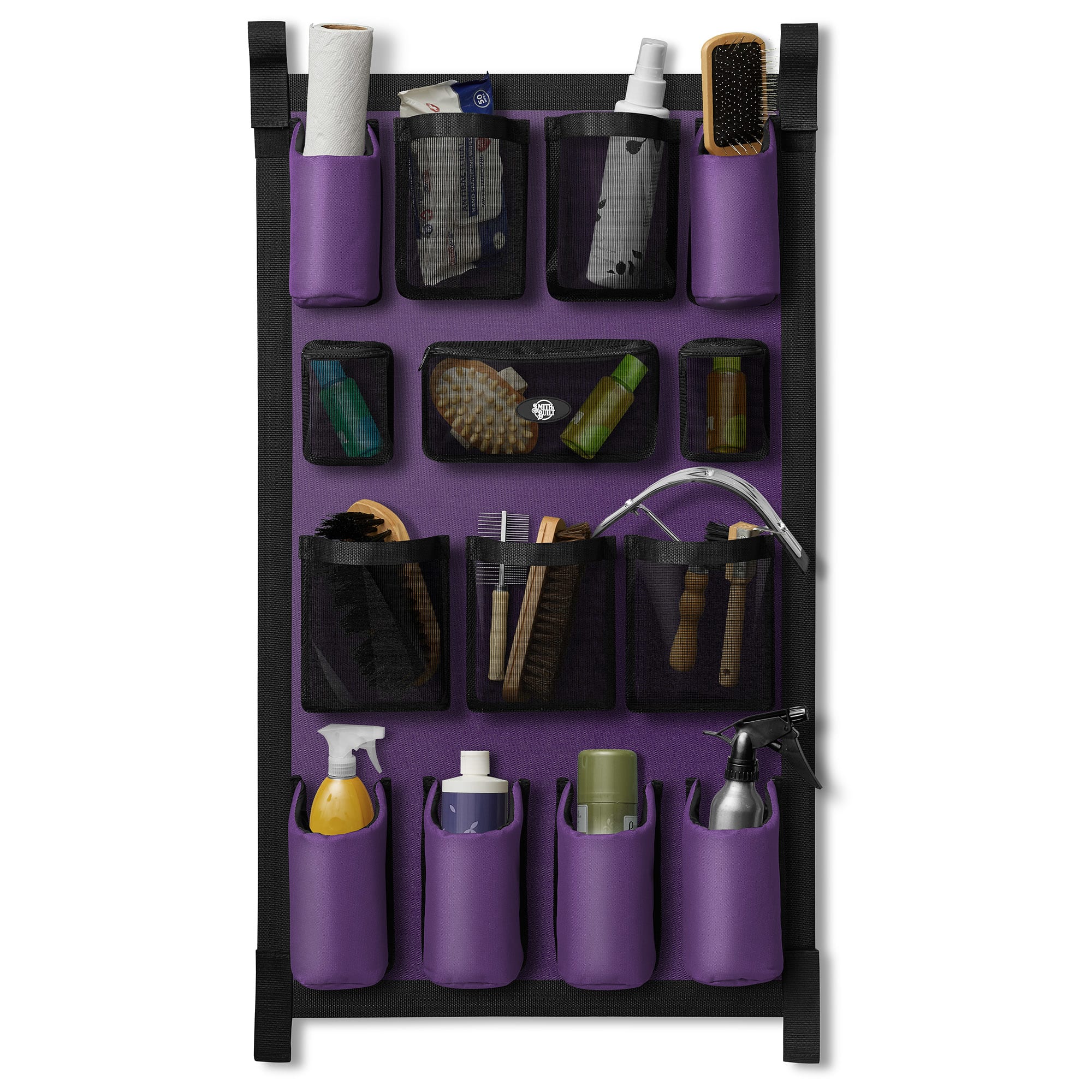 SmithBuilt Purple Horse Trailer Grooming Bag, Large