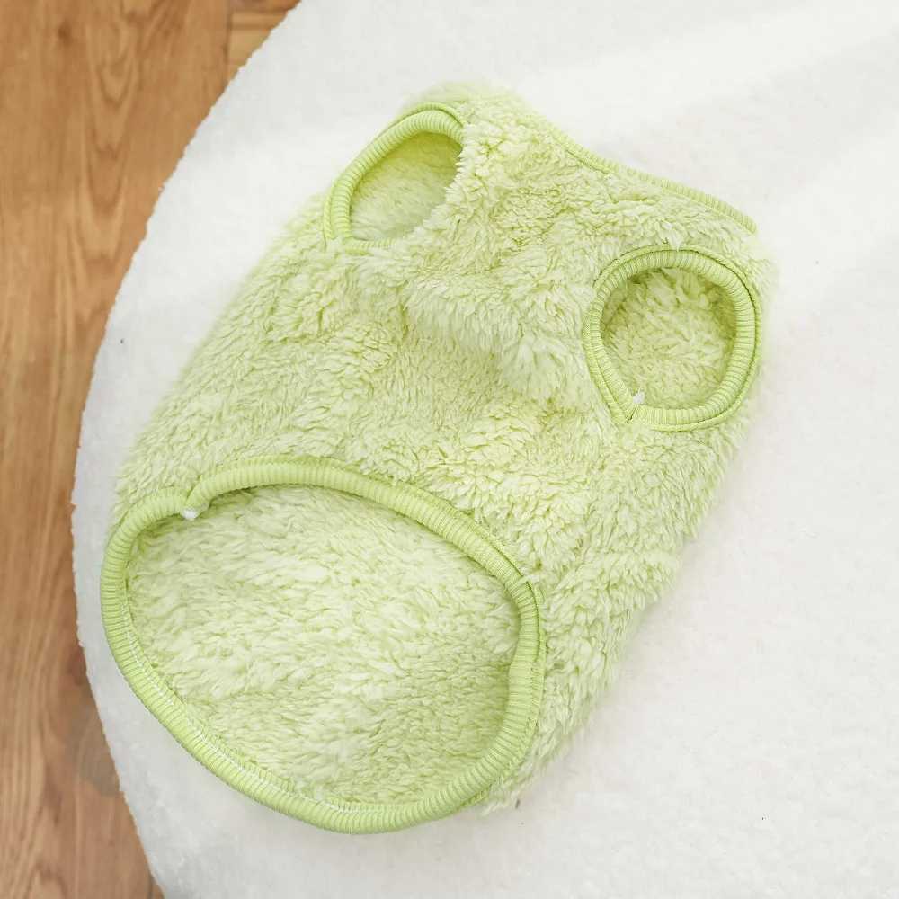 Soft Warm Dog Clothes Winter Fleece Vest Puppy Coat For Small Medium Dogs Chihuahua French Bulldog Poodle Costume Pet OutfitXJ241125