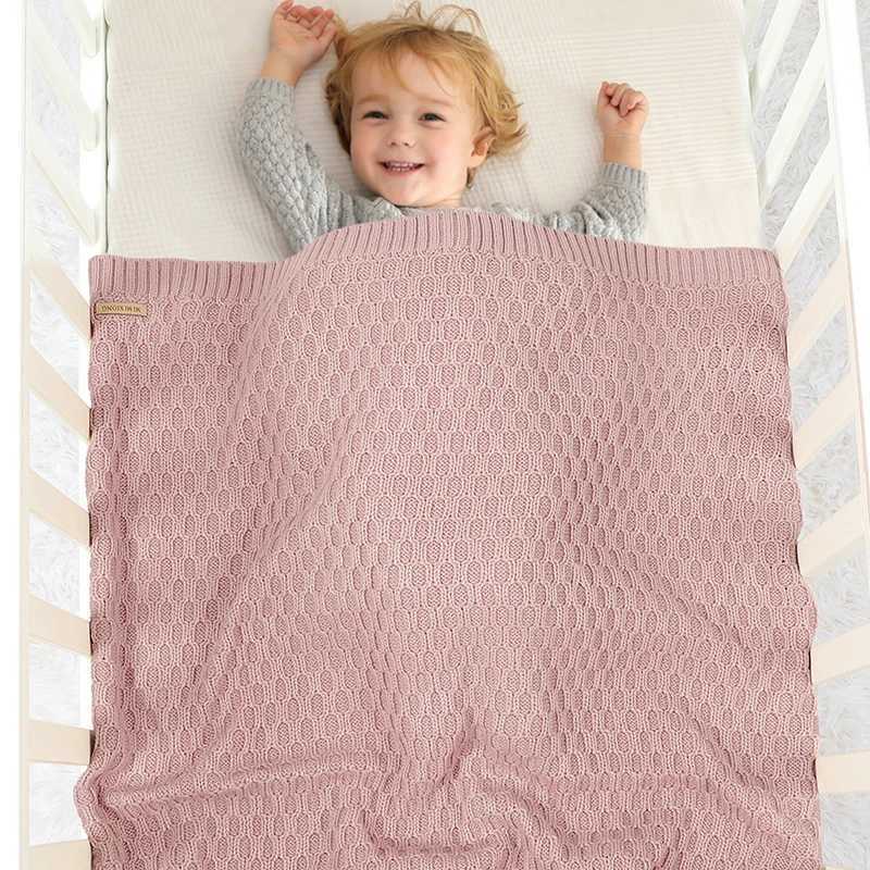 Blankets Swaddling Super Soft Baby Blankets Newborn Infant Kids Boy Girl Stroller Swaddle Wrap Mats Lightweight Knit Toddler Throw Receiving Quilts