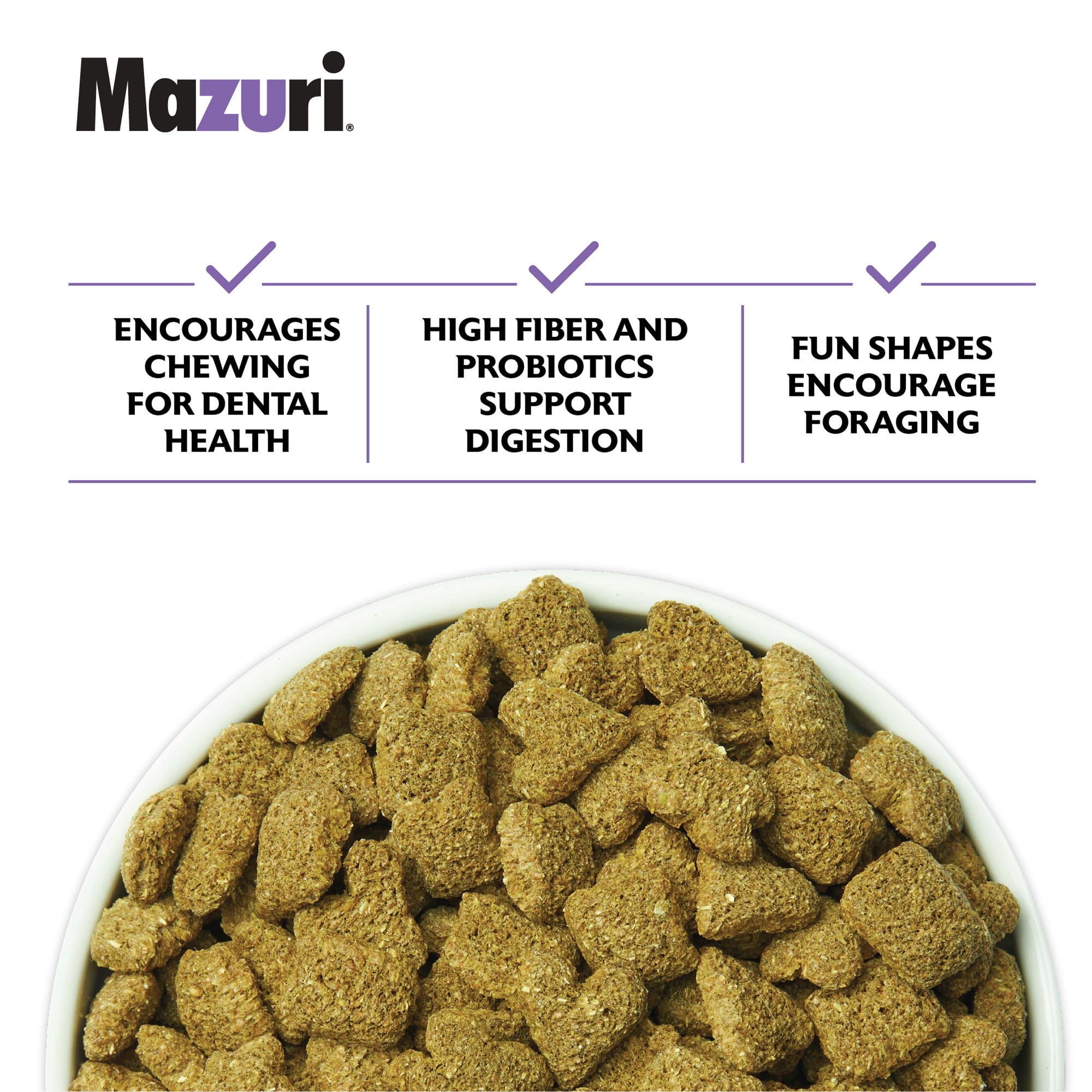 Mazuri Hamster & Gerbil Diet for Small Animals, 1.25 lbs.