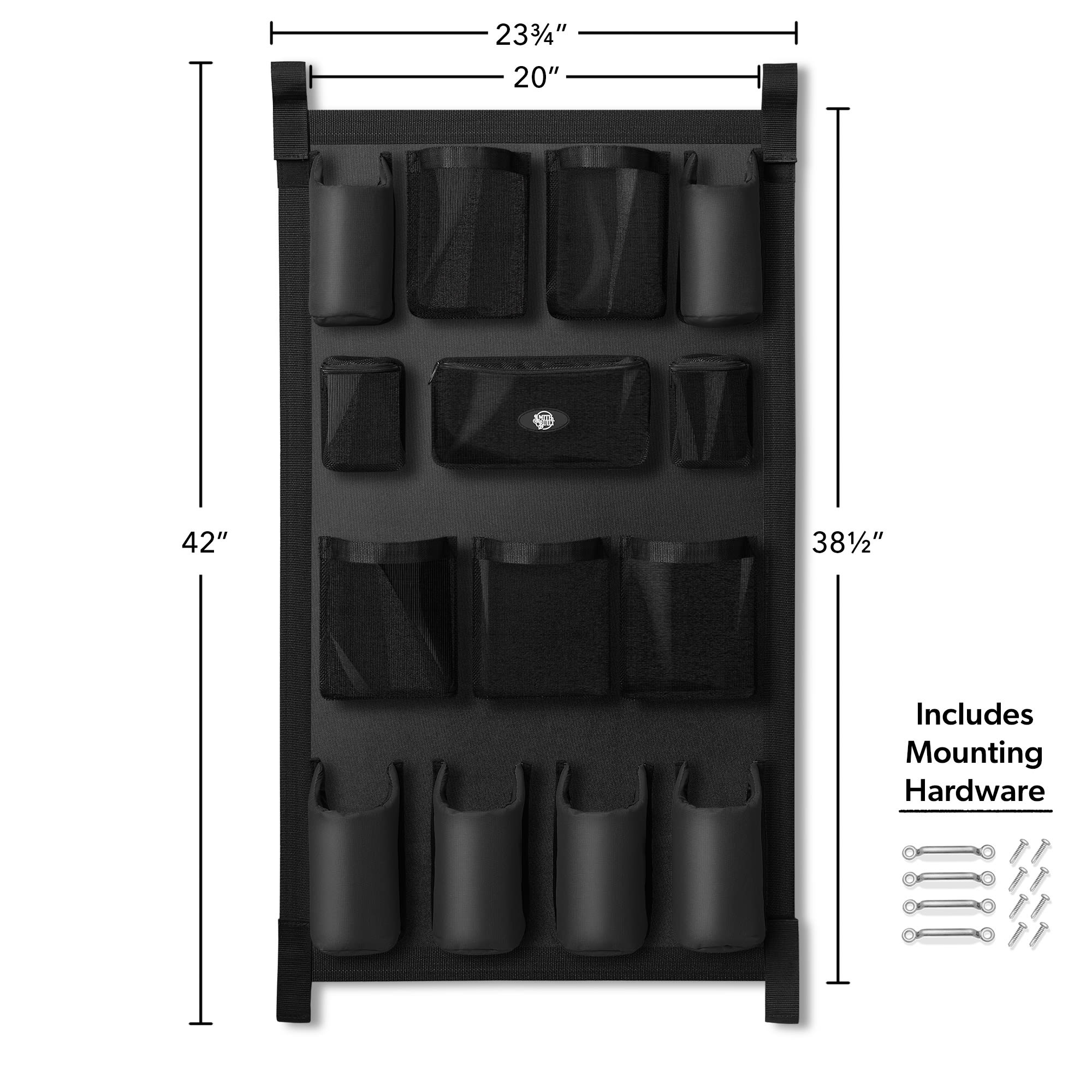 SmithBuilt Black Horse Trailer Large Grooming Bag