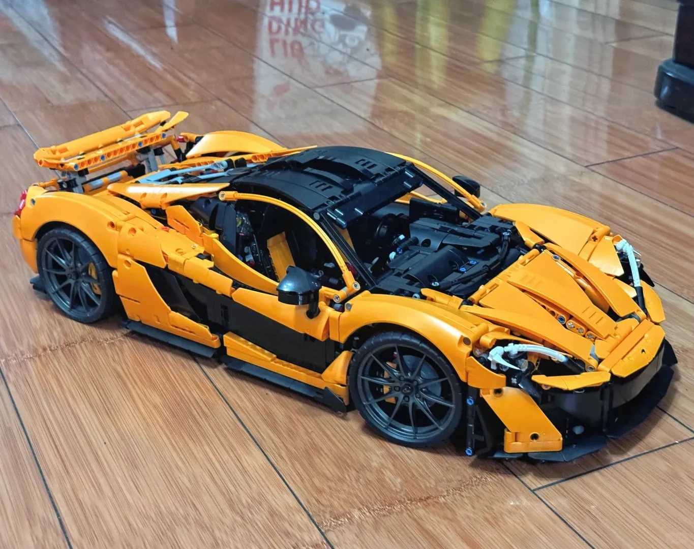 With Box P1 er racing accessories 42172 model building blocks 1 8 block technology toys for childrens Christmas gifts M241125