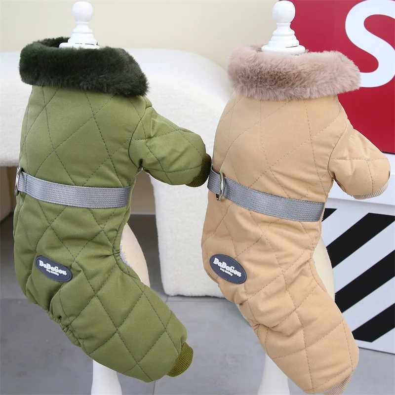 Warm Dog Clothes Winter Puppy Pet Coat Jacket For Small Medium Dogs Thicken Waterproof Yorkies Pets Clothing Hoodies ChihuahuaXJ241125