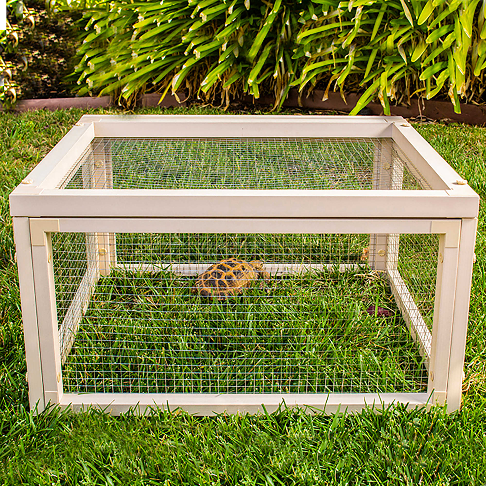 New Age Pet Tan Sonoran Tortoise House Pen, 24" L X 21.5" W X 13.3" H