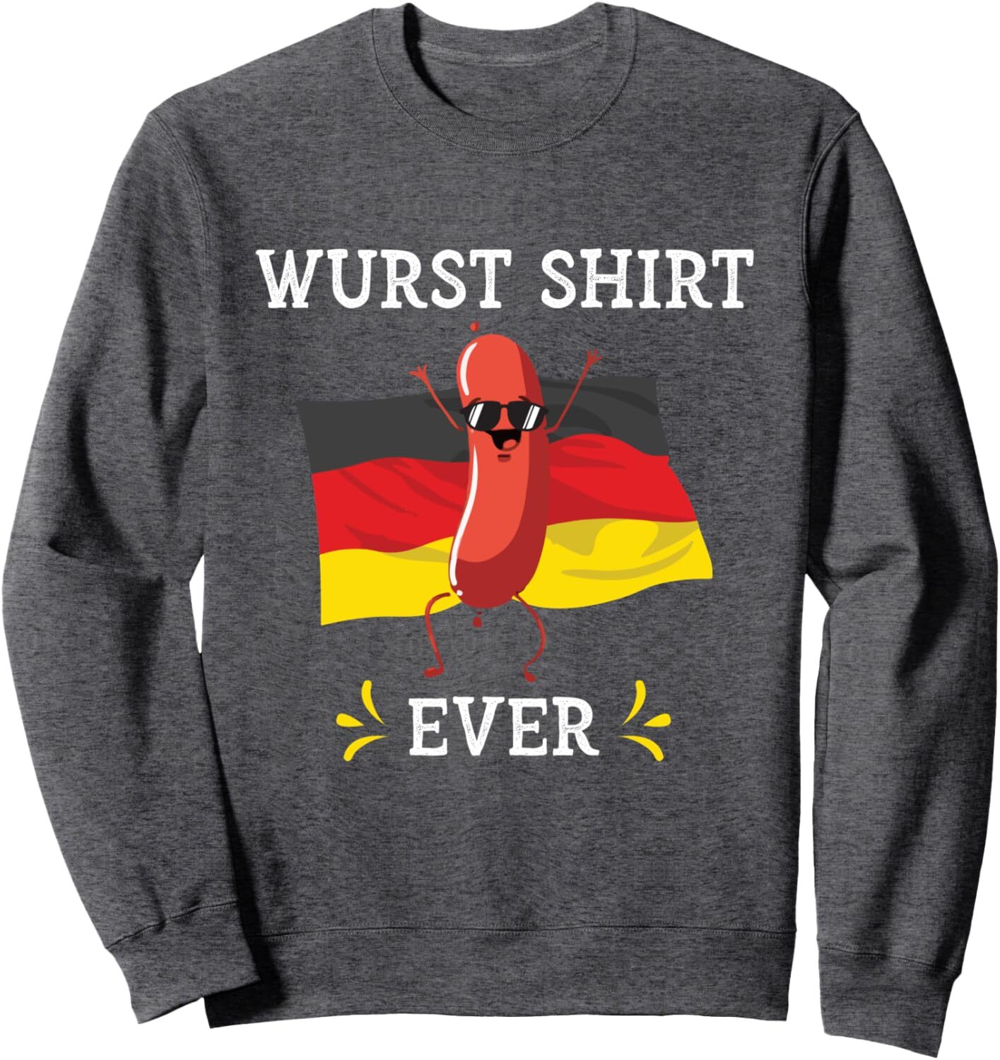 Long Sleeve Shirts for Men sweatshirt Wurst Ever Funny Oktoberfest German Sausage Germany Sweatshirt T shirt Tee Streetwear Casual tops clothes cool