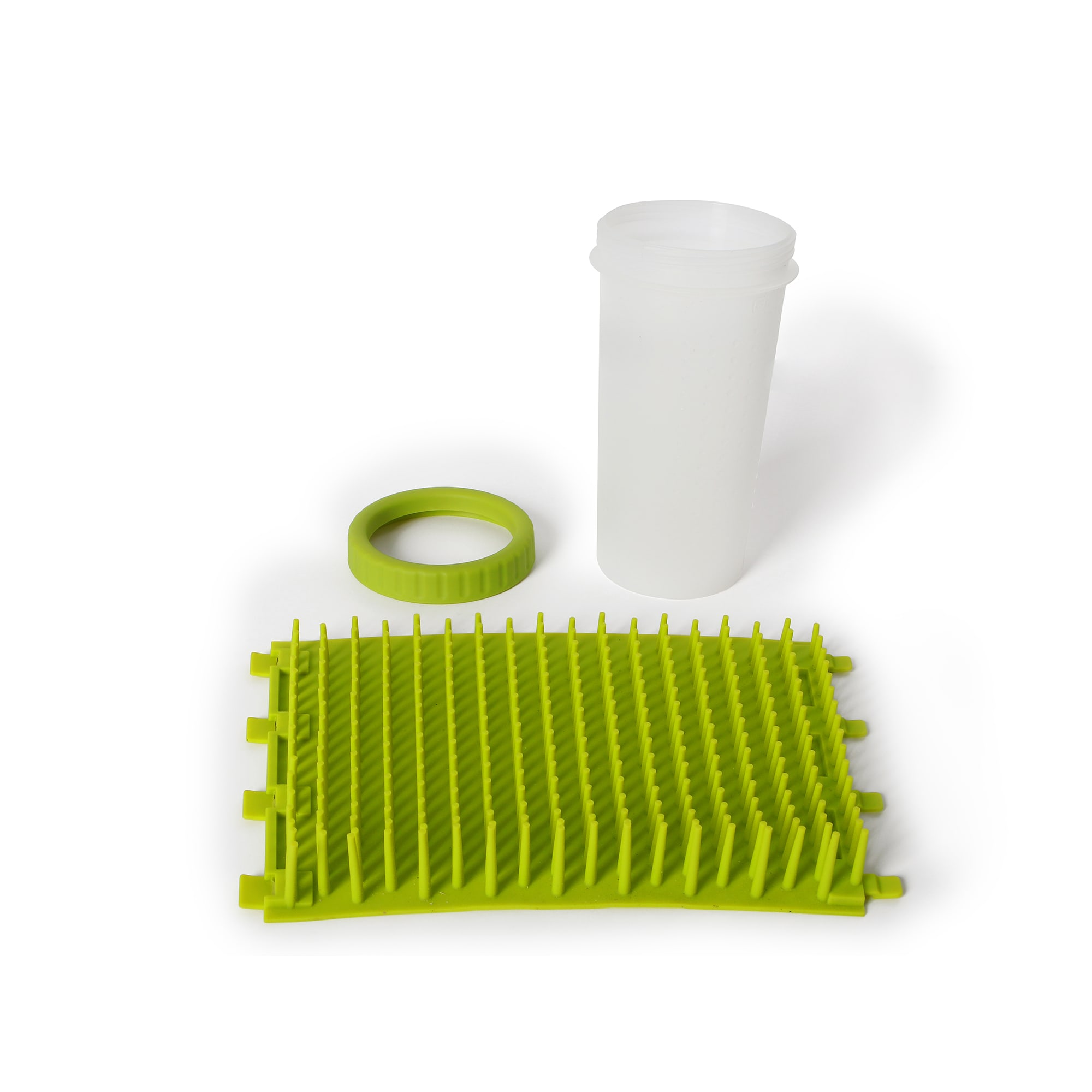 Dexas MudBuster Portable Green Dog Paw Cleaner, Large