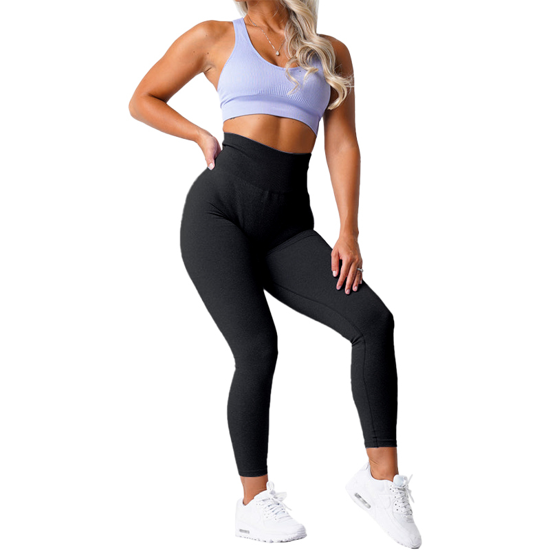 NVG Speckled Scrunch Seamless Leggings Women Soft Workout Tights Fiess Outfits Yoga Pants Gym Wear