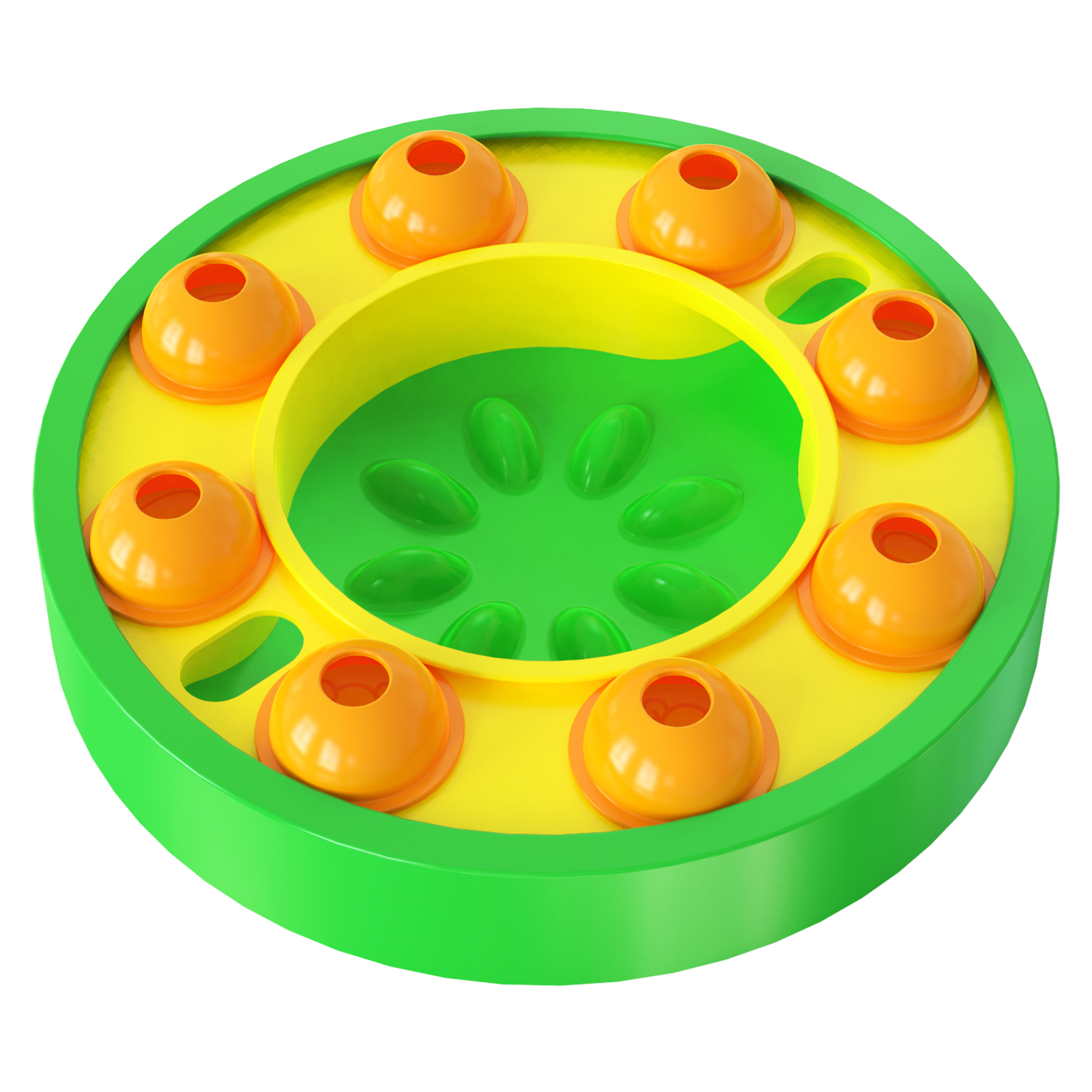 Wholesale Cartoon modeling pet puzzle toy with food feeder multifunctional Interactive funny pet dog toy
