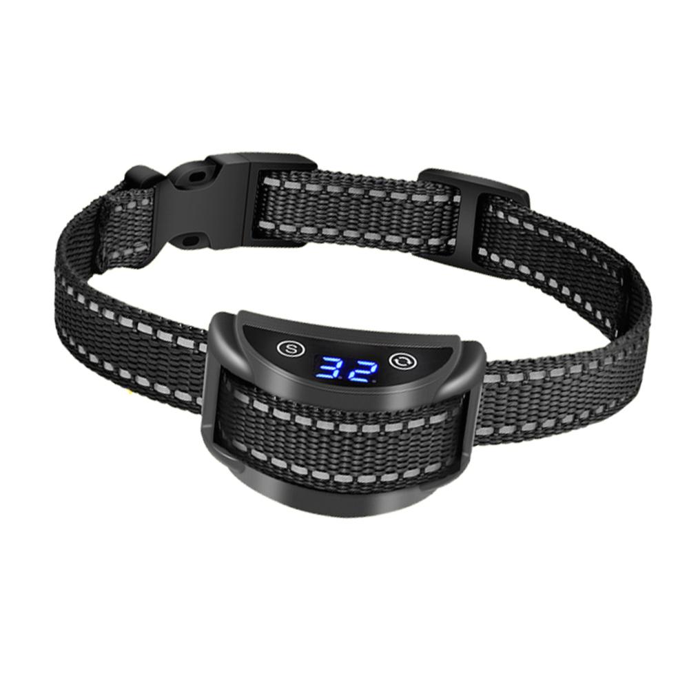Automatic Dog Anti Bark Collar Electric Stop Barking Anti Bark Dog Training Products Protection From Pet Hond Shocker