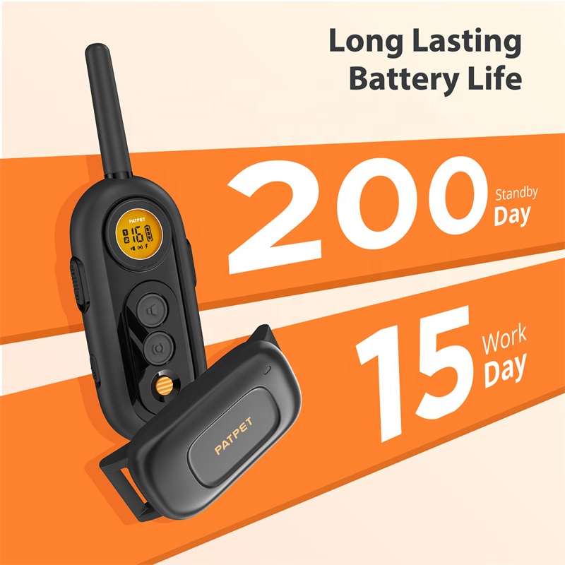Anti Bark Collar Dog Rechargeable Vibration Beeper Collar For Dog Remote Control Anti-bark Shock Dog Training Collar
