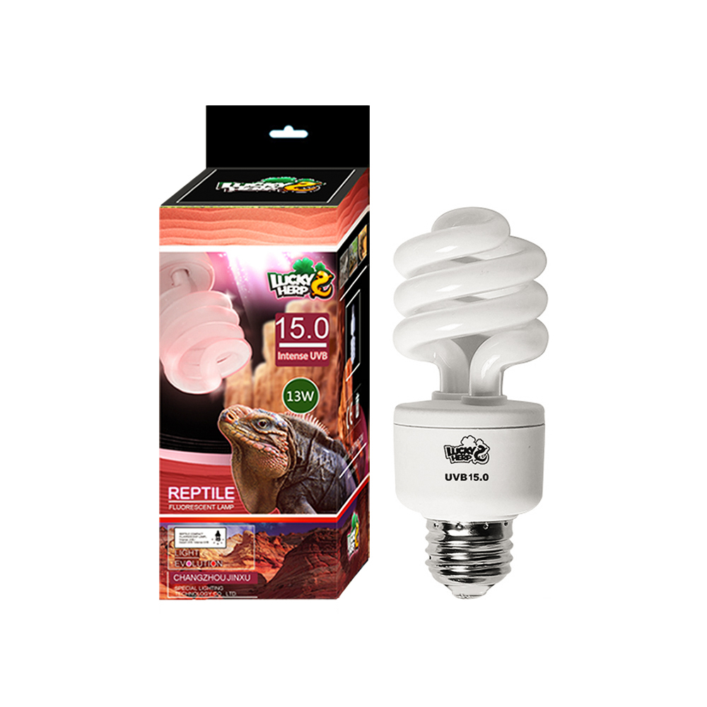 high quality compact fluorescent uvb 15.0 26w 13w light reptile lamp terrarium for lizard