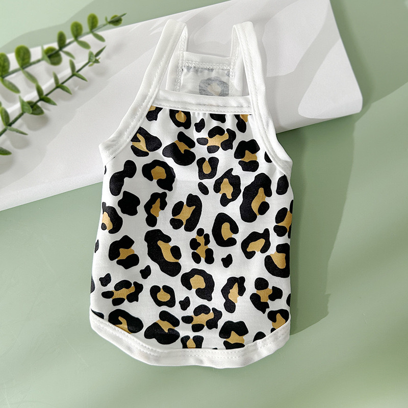 LM0346K Dog clothes Summer thin camisole vest Small dog sunscreen clothing
