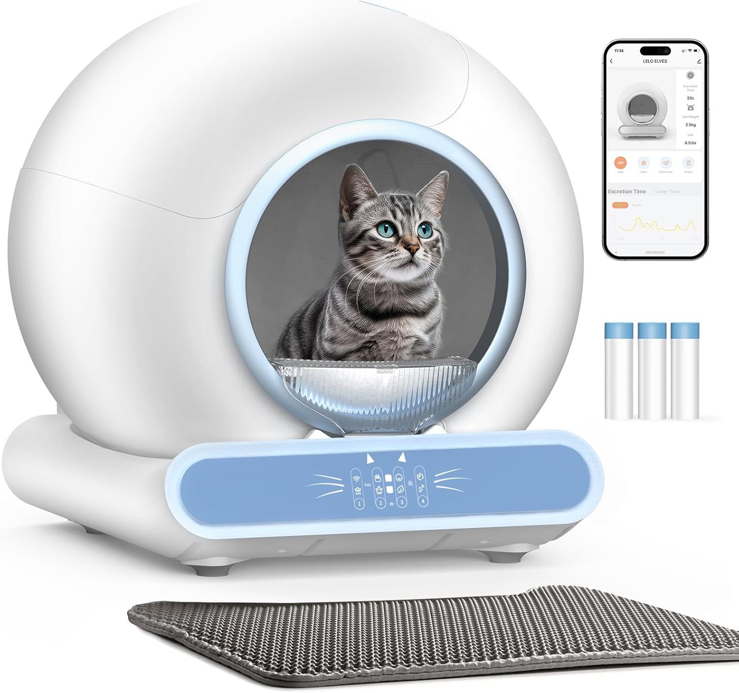 Manufacturer Self Cleaning Smart Automatic Cat Litter Box