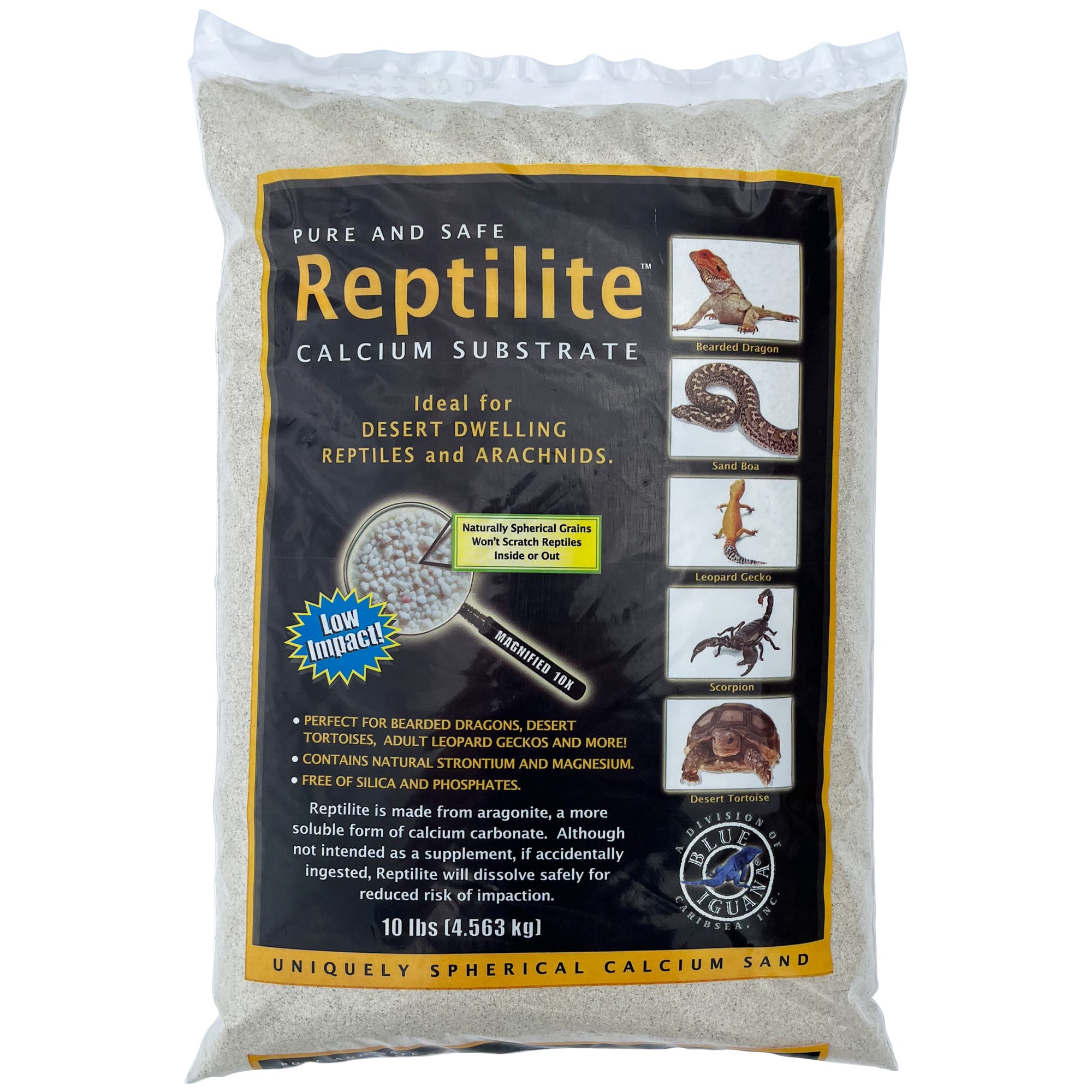 CaribSea Reptilite Calcium Sand Substrate, 10 lbs.