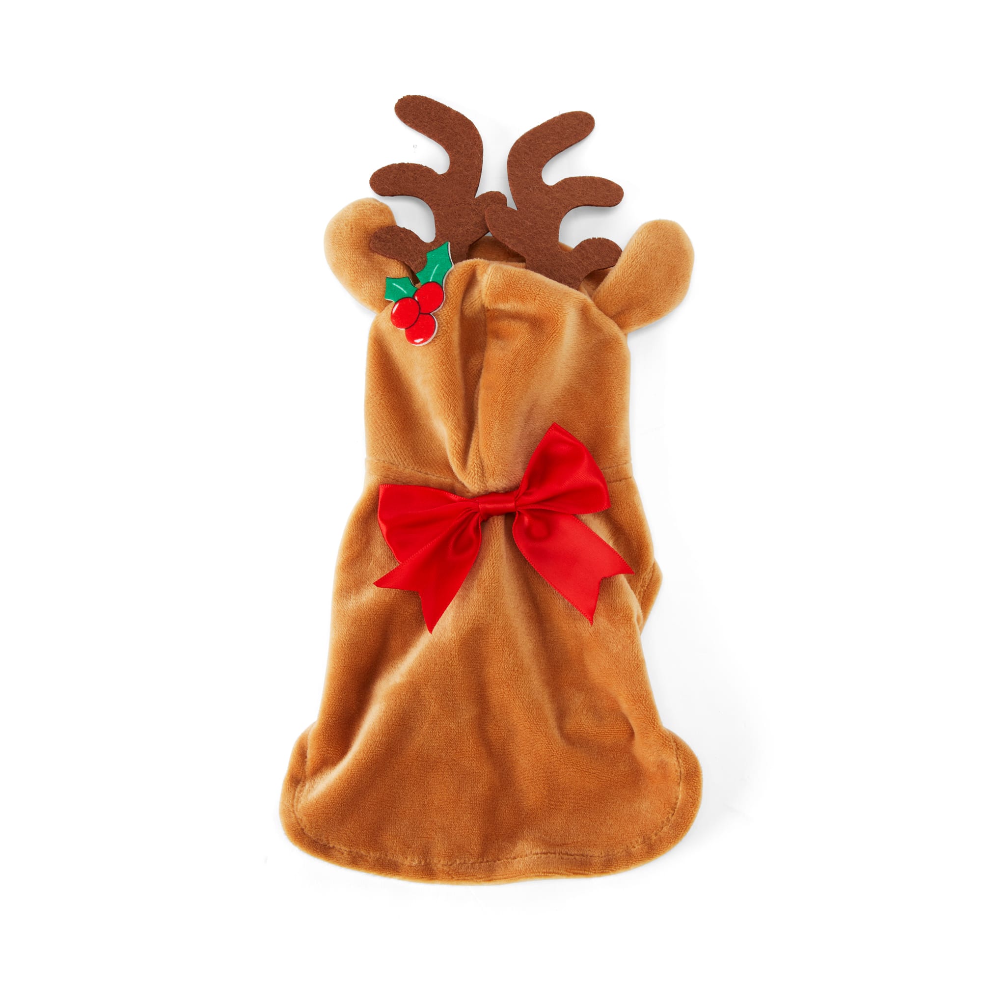 Merry Makings Reindeer Costume for Small Animals, Brown