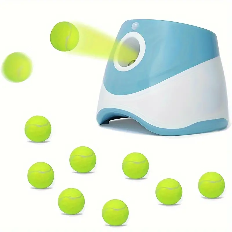 Electric Interactive Throwing Training Dog Fetch Toy Thrower Machine mini Tennis Automatic Dog Ball Launcher
