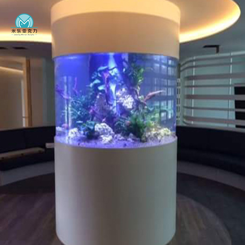 Exclusive custom high quality newly designed transparent live fish aquarium coral rocks