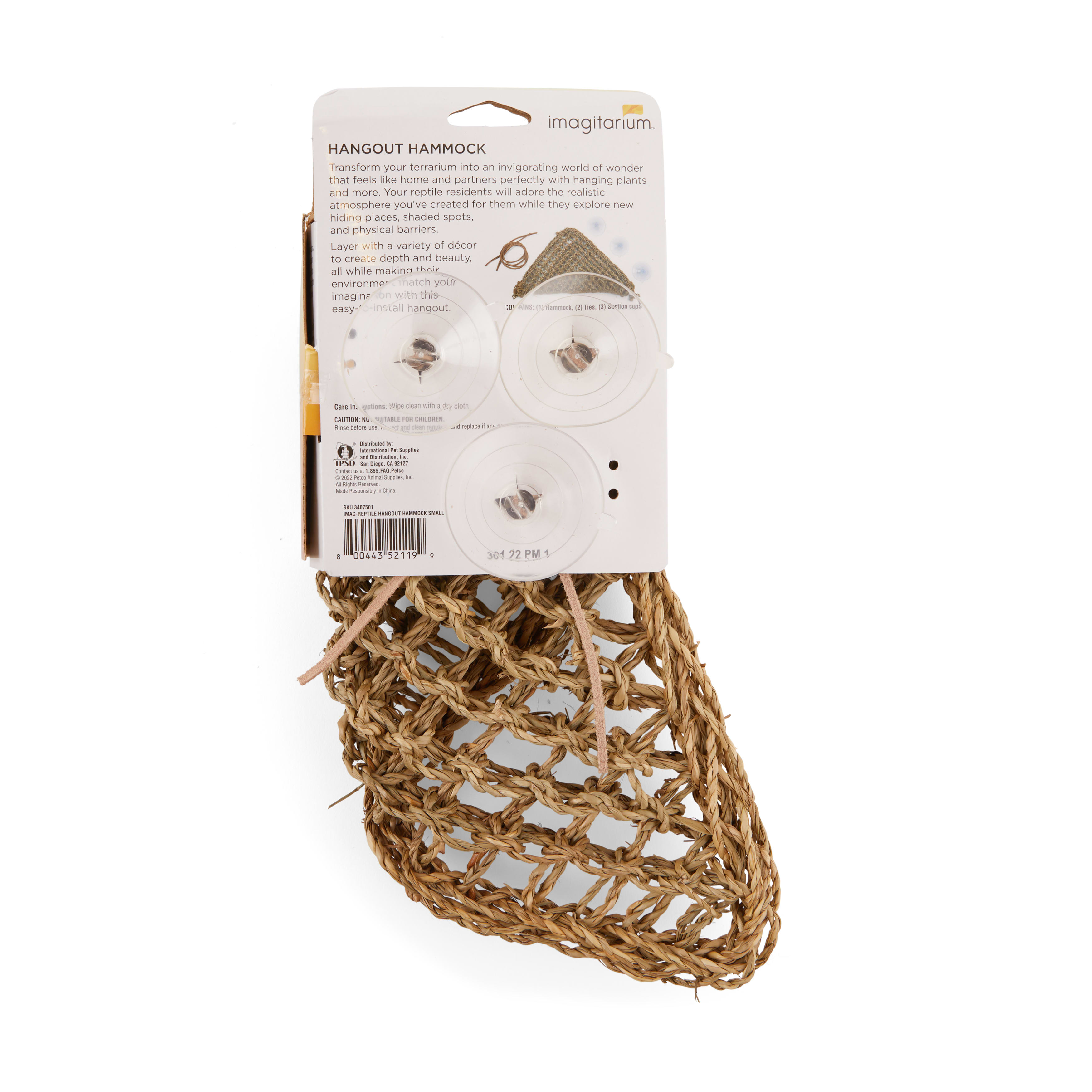 Imagitarium Reptile Hangout Hammock, Small